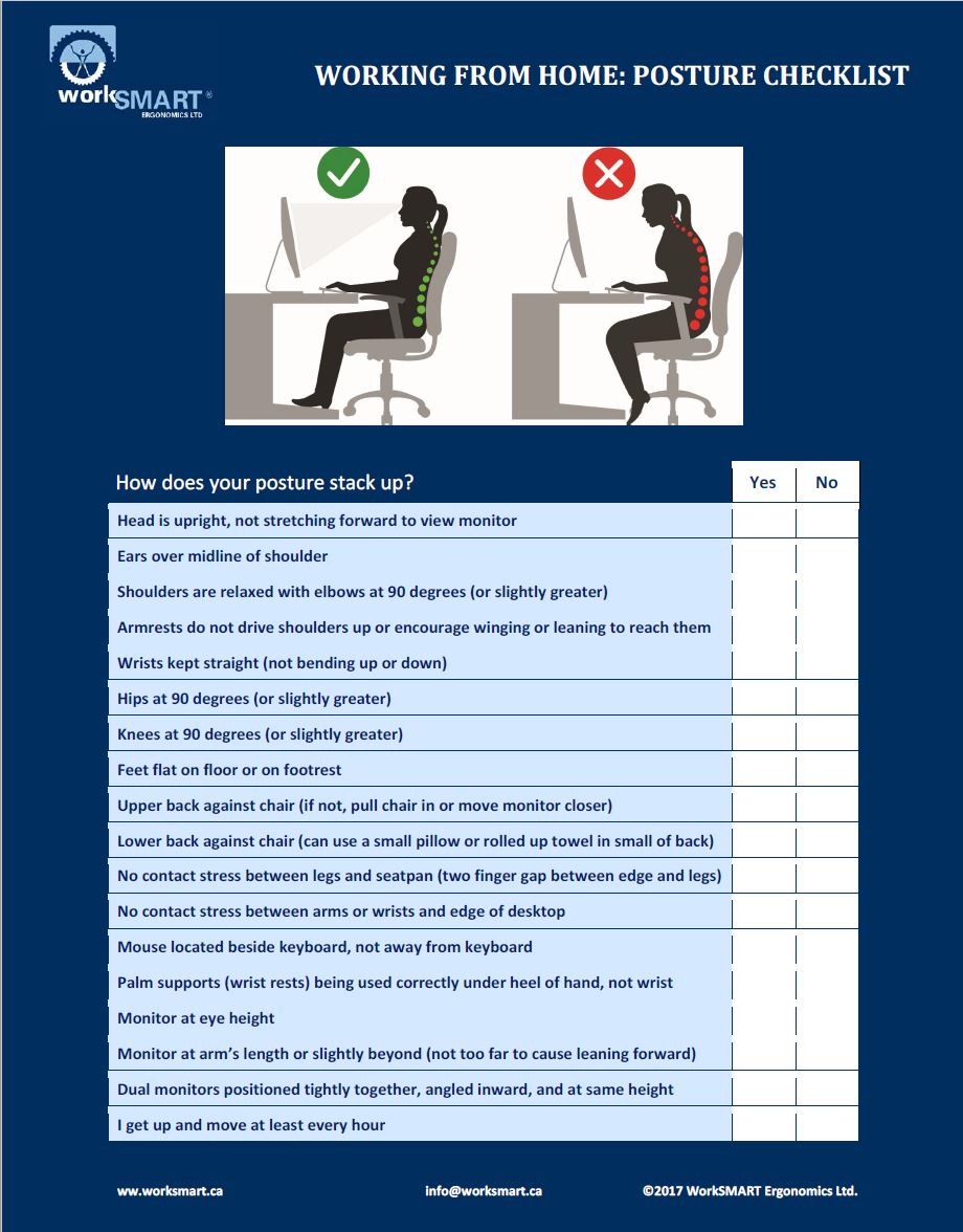 Office Ergonomics Workstation Checklist 0079